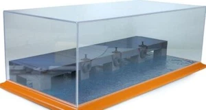 Atlantic Display Cases 1:43/1:50 Scale Harbour Diorama Based Display Case - Picture 1 of 1