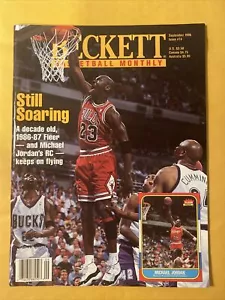 Beckett Basketball Card Mensile Settembre 1996 Numero #74 Michael Jordan Cover - Foto 1 di 1