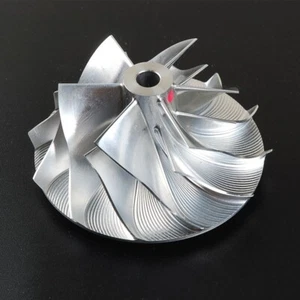 6+6 Billet Compressor Wheel Fits Garrett GT15~GT25 GT2052V 454135 38.6/52.2mm - Picture 1 of 4