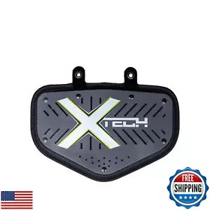 XTECH Vented 5-Sided Football Backplate - Straps for Super Skill Shoulder Pad - Picture 1 of 5