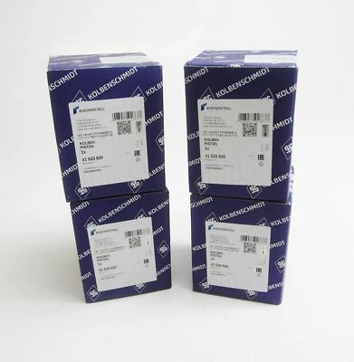 4x Kolben 41533620 Kolbenschmidt Ø 83,01mm für VW Audi SEAT 2,0l TFSI TSI 23mm - Bild 1 von 4