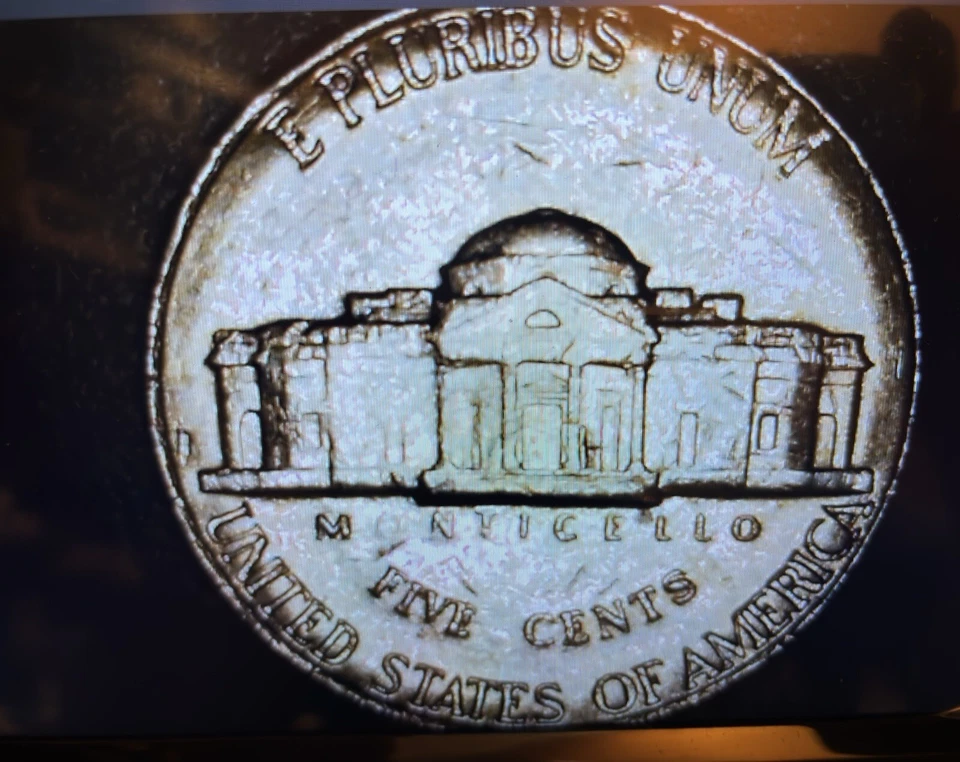 1995P Nickel Error   The letter O Is Missing On Monticello - Image 1 of 4
