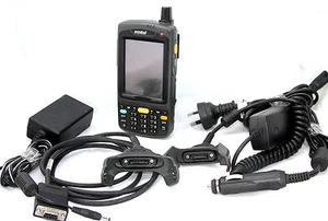 Symbol MC7004 Handheld PDS Scanner with GSM Bluetooth AC & DC Chargers - Picture 1 of 6