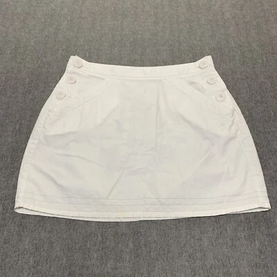 Falda Mountain Hardwear Para Mujer 6 Blanca Senderismo Bolsillo Cáñamo Botón Algodón Orgánico Foto 1 de 4