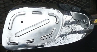 Kawasaki 85-90CC J1-J1T-G1-G1T Gas - Tanque de combustible - Panel lateral derecho cromado Foto 1 de 4