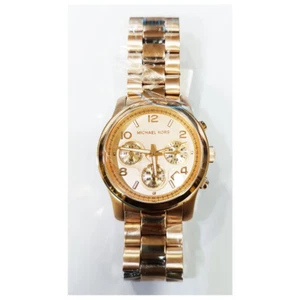 Orologio Donna MICHAEL KORS RUNWAY MK7324 Chrono Acciaio Inossidabile Rosè - Imagen 1 de 1