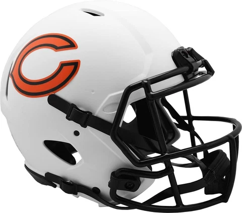 Riddell Bears LUNAR Alternate Revolution Speed Authentic Football Helmet Cover