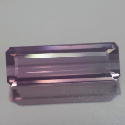 3.00CT GORGEOUS VVS OCTAGON BI COLOR UNHEATED TOURMALINE NATURAL - Image 1 of 3