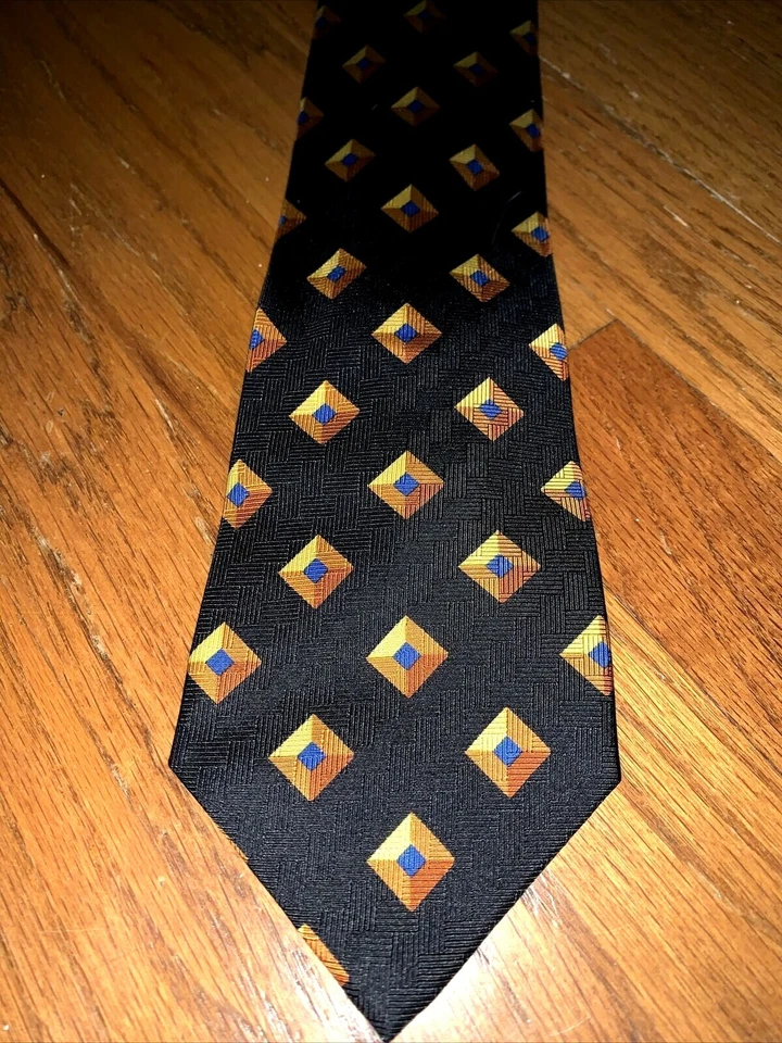 ÚNICA Corbata Richel Zafiro Real Azul En Oro Cubo EYE POPPER De Colección ❤️tb5m36 Foto 1 de 4