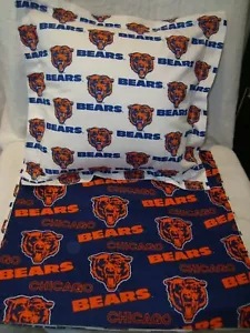 Chicago Bears NFL 14" Baumwolle Stoff Überwurfkissen/Bezug/Schein Stofftier abnehmbar - Bild 1 von 5