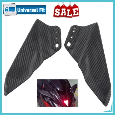 Alambres aerodinámicos delanteros para Kawasaki Ninja ZX-6R, Honda Yamaha Ducati Suzuki Foto 1 de 4