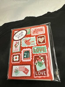 Leanin Tree Set Of 8 Valentine Cards - Picture 1 of 2