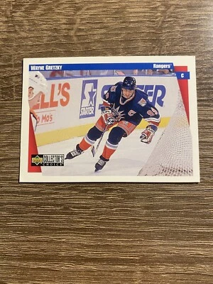 WAYNE GRETZKY 1997 UPPER DECK COLLECTOR'S CHOICE !!! CARD #167 RANGERS HOF - Image 1 of 2