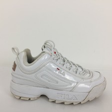 patent leather fila