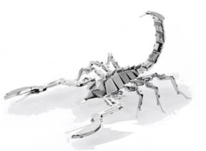 ( ͡° ͜ʖ ͡°) . Puzzle 3D en métal SCORPION. #55# + Cadeau. - Photo 1/8