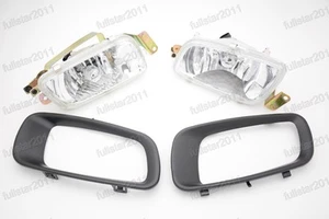 Front Bumper Fog Lights Lamp w/ Cover Kits For Mitsubishi Pajero V73 2000-2003 - Bild 1 von 3