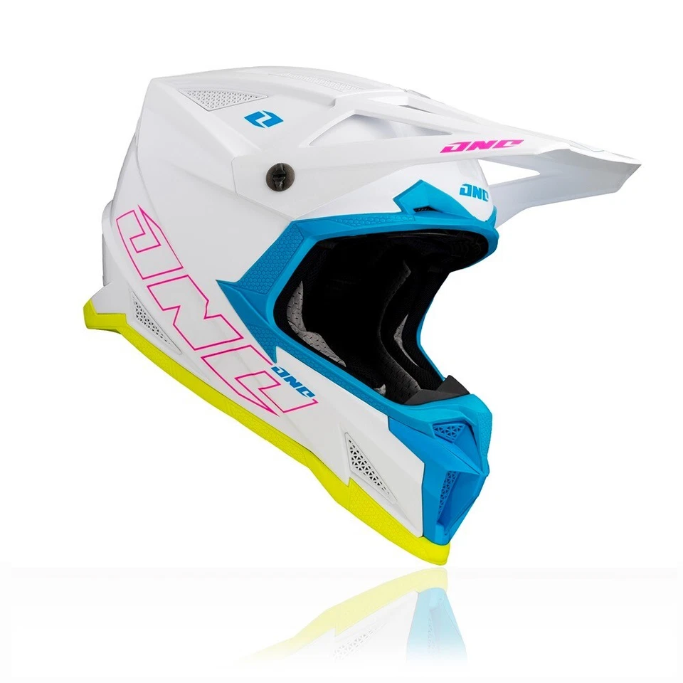 Casco todoterreno ONE Industries X-297 MIPS Horizon Miami blanco Foto 1 de 2
