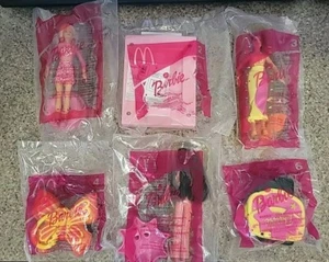 2002 McDonald's Barbie Figurines & Accessories Happy Meal Toys Complete Set of 6 - Picture 1 of 1