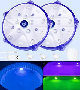 Rechargeable Floating Pool Lights, Submersible Led Pool Lights for Inground Pool - Picture 1 of 12