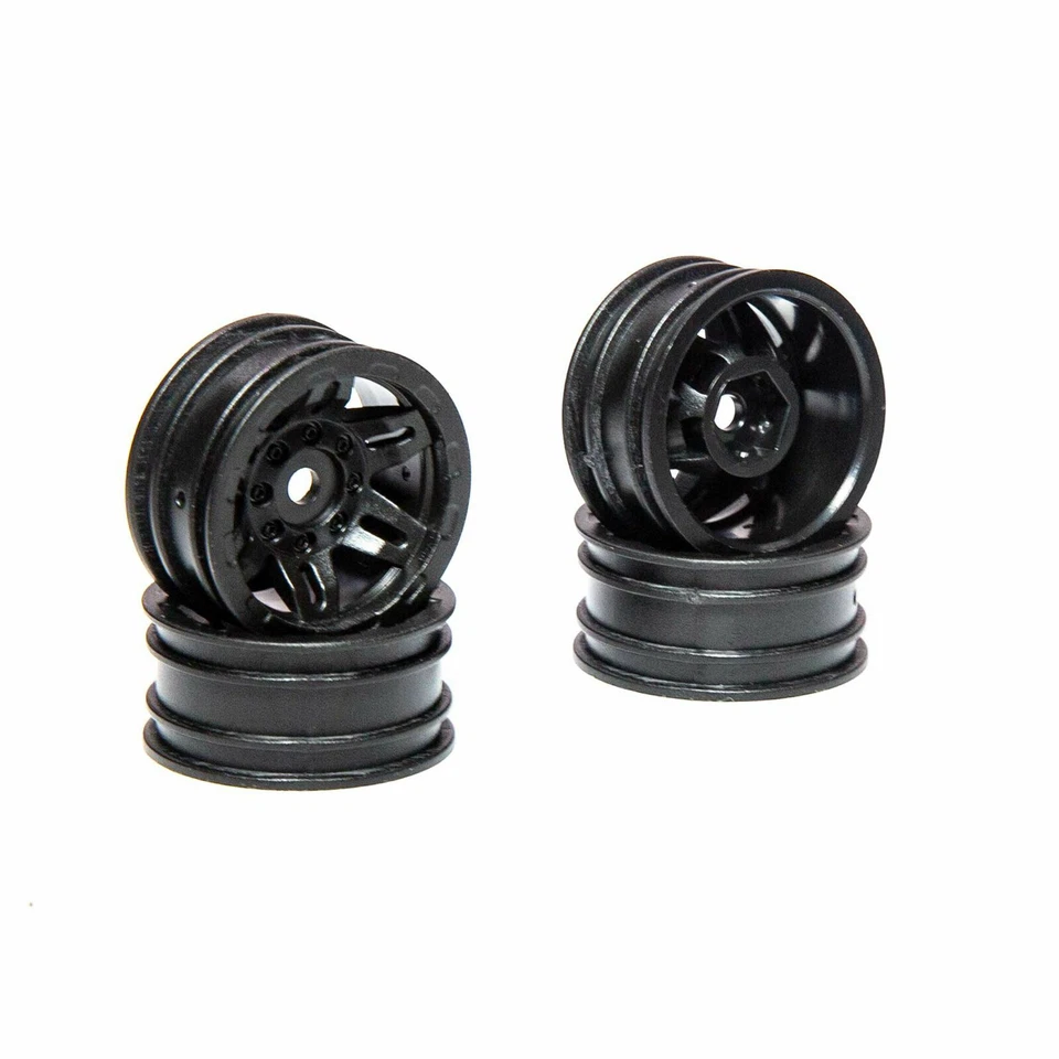NEW Axial 1.0 Rockster Wheels Black (4pcs) : SCX24 - Image 1 of 1