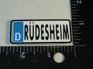 RÜDESHEIM KÜHLSCHRANKMAGNET SOUVENIR REISEN - Bild 1 von 2