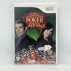 World Championship Poker Nintendo Wii Video Game Free Tracked Post PAL