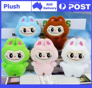 6pcs Labubu Plush Toy Kawaii Stuffed Plushies Toys Keychain Accessories Doll Toy - Picture 1 of 18