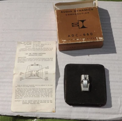 ADC 660 phono cartridge HiFi Cartridge and stylus Rare Boxed - Image 1 of 4