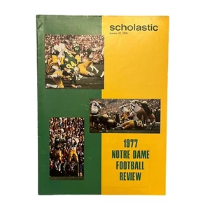 January 27, 1978 Notre Dame College Football Review Sport Program Good - Picture 1 of 5