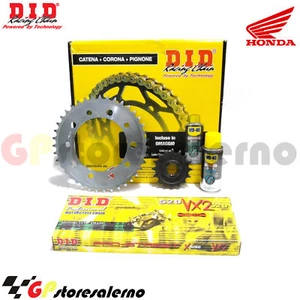 100001 KIT TRASMISSIONE DID CATENA CORONA PIGNONE HONDA 700 CTX D DCT 2015 - Picture 1 of 1