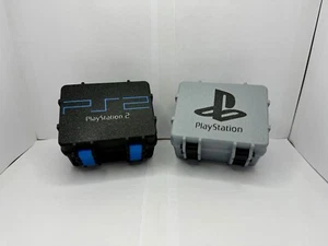 1X Rugged Box Porta Memory Card PlayStation PS1 PS2 - no PS3 PS4 PS5 - Zdjęcie 1 z 12