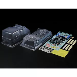 NEW Tamiya 51606 1/14 RC Clear Body Set Team Hahn Racing Man TGS FREE US SHIP - Picture 1 of 1