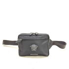 Versace Taillenbeutel Tasche schwarz Nylon 1626980