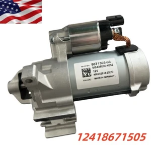 For BMW 540i 740i 840i M2 M3 M4 X3 X4 X5 X6 X7 Z4 NEW 12418671505 Starter Motor - Picture 1 of 9