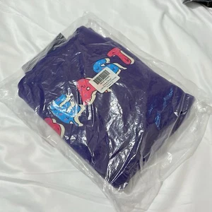Mr. Beast LIMITED EDITION FROSTED BEAST HOODIE Purple Large - Picture 1 of 3