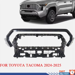 Front Grille Shell Bracket Holder w/ Surround Strip Fits Toyota Tacoma 2024-2025 - Picture 1 of 11