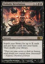 MTG Diabolic Revelation Foil EXC-Diabolic Revelation-m13-Magic