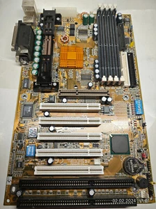 Legendary Slot 1 ATX Gigabyte GA-BX2000 (440BX) AGP PCI ISA CPU & 128 MB + BONUS - Bild 1 von 7