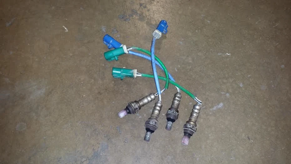 2000 2001 2002 JAGUAR S-TYPE SET 4PC  EXHAUST SENSORS - Image 1 of 1