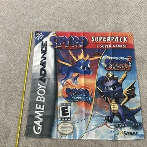 Spyro Super pack 2 Super Games Banner Gameboy Advance - Picture 1 of 2