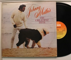 Johnny Mathis 2 - Disc Lp His Greatest Hits On Cbs - Vg To Nm Vg - Picture 1 of 1
