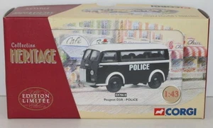 CORGI 1/43 SCALE COLLECTION HERITAGE EX70618 PEUGEOT D3A - POLICE - Picture 1 of 1