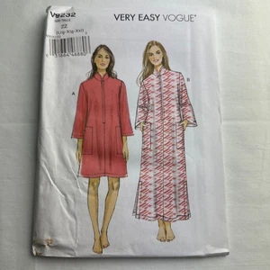 Vogue V9232 Misses Caftan Uncut Sewing Pattern Size LRG XLG XXL - Picture 1 of 2