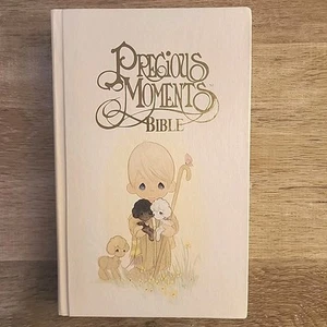 Vtg Precious Moments 1985 Holy Bible New King James - Picture 1 of 14