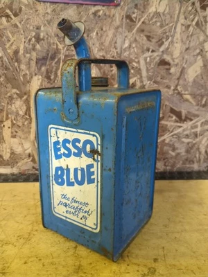 Vintage Valor Esso Blue Paraffin Can. - Image 1 of 4