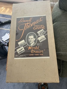 Lowell Thomas travel Game World Cruise by Parker Brothers  - Picture 1 of 10