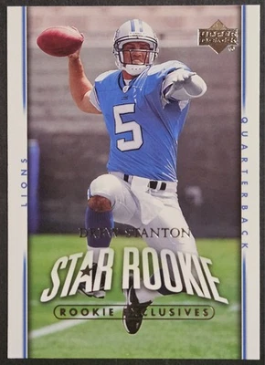 2007 Upper Deck Star Rookie #289 Drew Stanton RC Detroit Lions MSU Spartans - Image 1 of 2