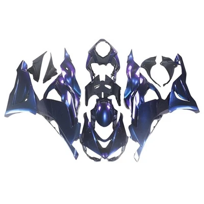 Carenado para Kawasaki 2024 2025 Ninja ZX6R 24 25 ZX-6R carrocería azul mágico púrpura Foto 1 de 4