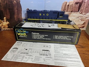 Weaver Ultra Line GP 38-2 Diesel Locomotive Baltimore And Ohio - Picture 1 of 24