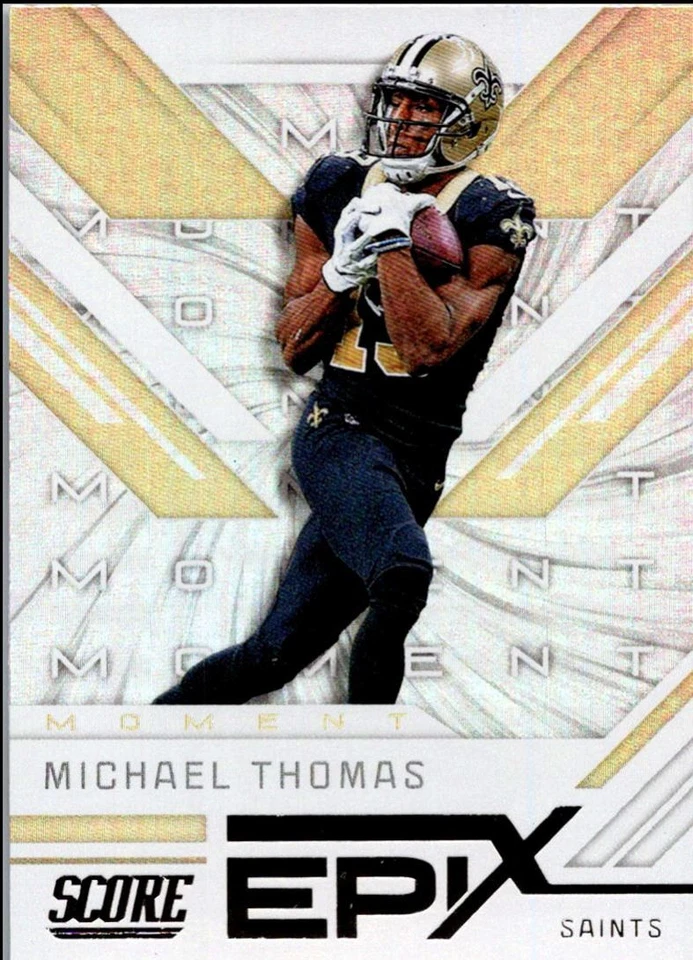 2019 Score Epix Moment Gold Michael Thomas New Orleans Saints #EM-5 - Image 1 of 2